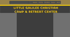 Desktop Screenshot of littlegalilee.com